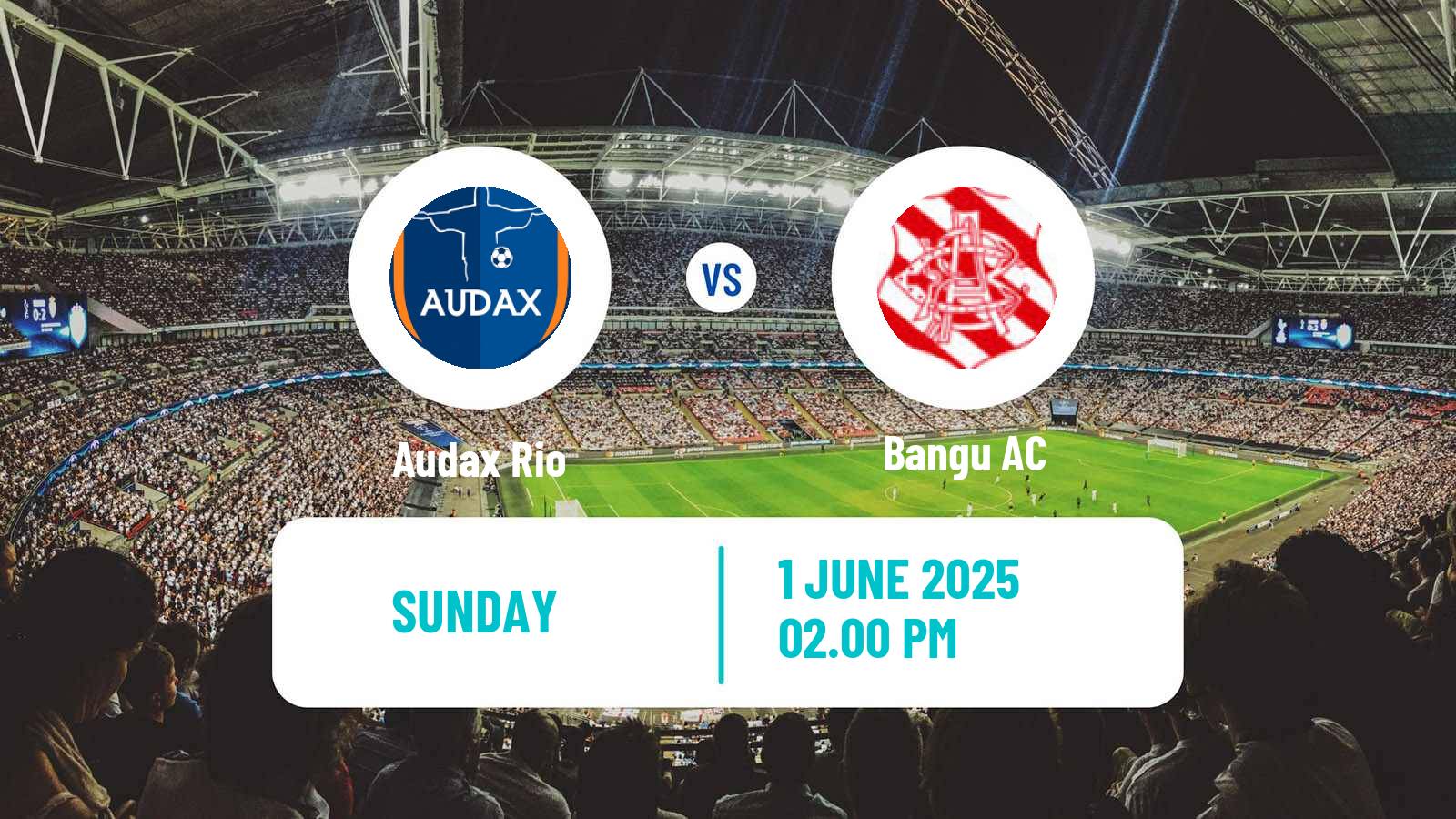 Soccer Brazilian Campeonato Carioca 2 Audax Rio - Bangu