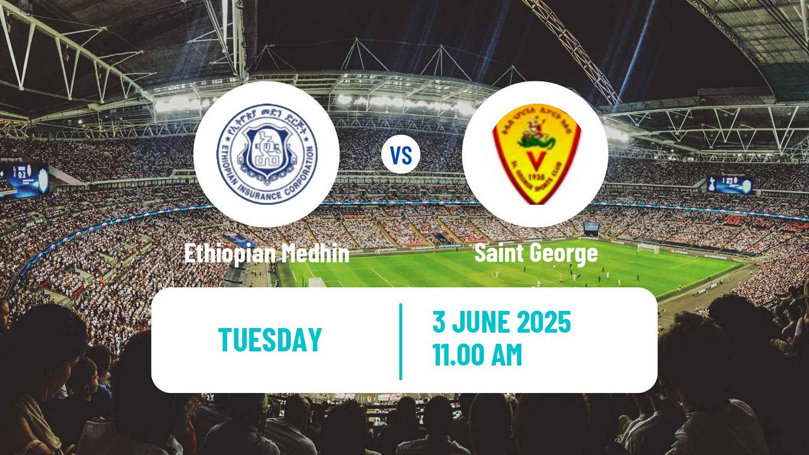Soccer Ethiopian Premier League Ethiopian Medhin - Saint George