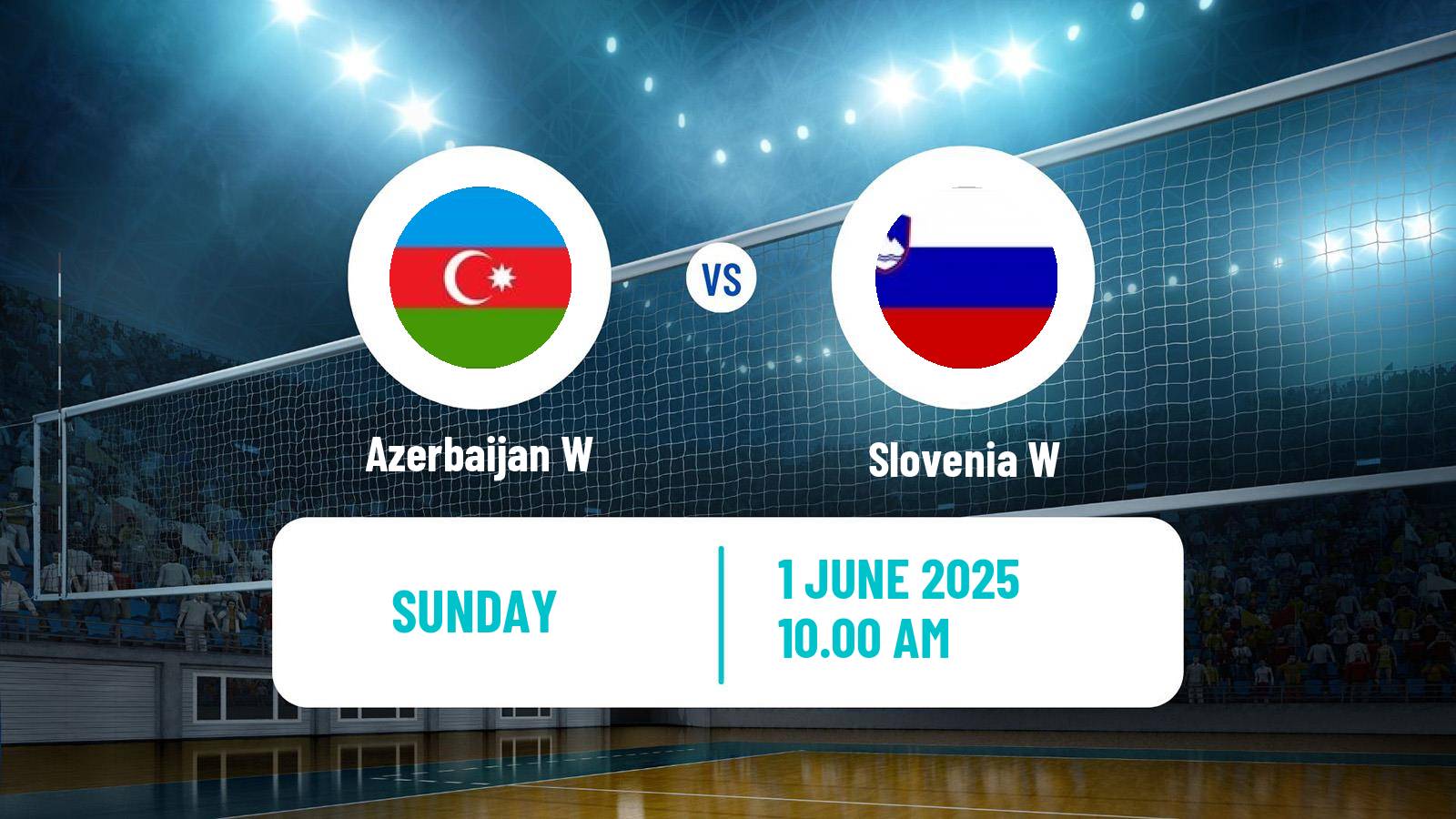 Volleyball Golden European League Volleyball Women Azerbaijan W - Slovenia W