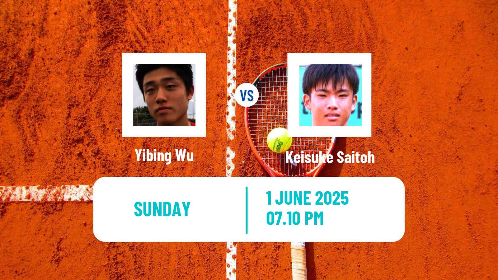 Tennis Tyler Challenger Men Yibing Wu - Keisuke Saitoh