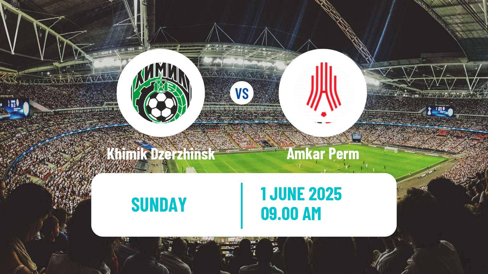 Soccer  FNL 2 Division B Group 4 Khimik Dzerzhinsk - Amkar Perm