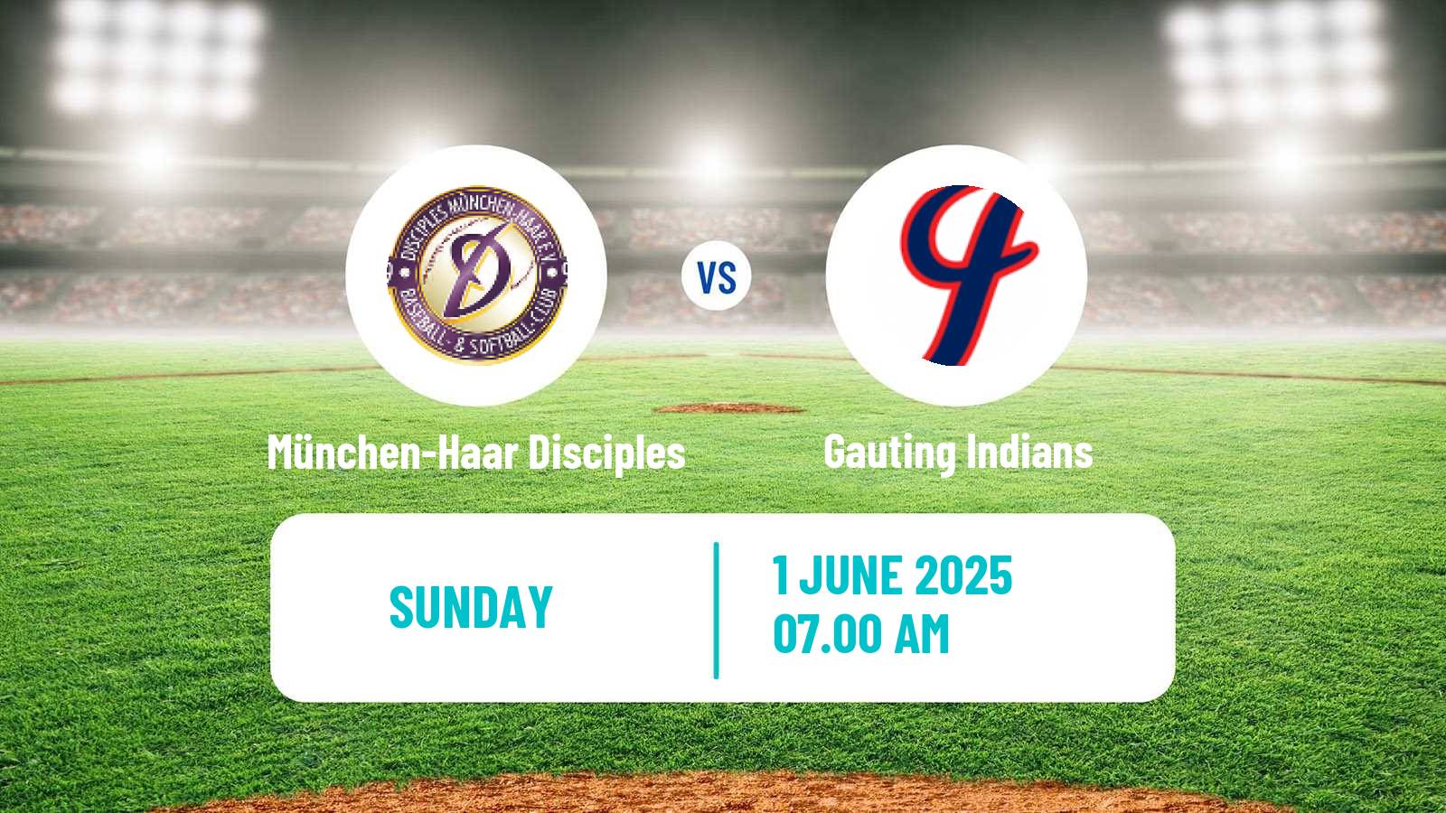 Baseball German Bundesliga South Baseball München-Haar Disciples - Gauting Indians