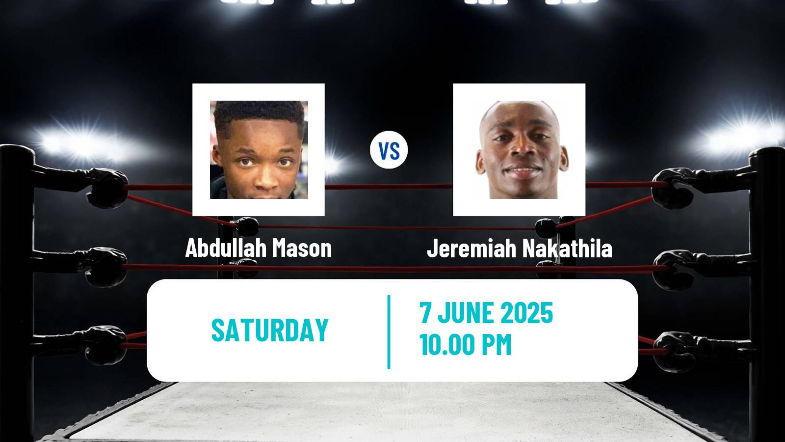 Boxing Lightweight Others Matches Men Abdullah Mason - Jeremiah Nakathila