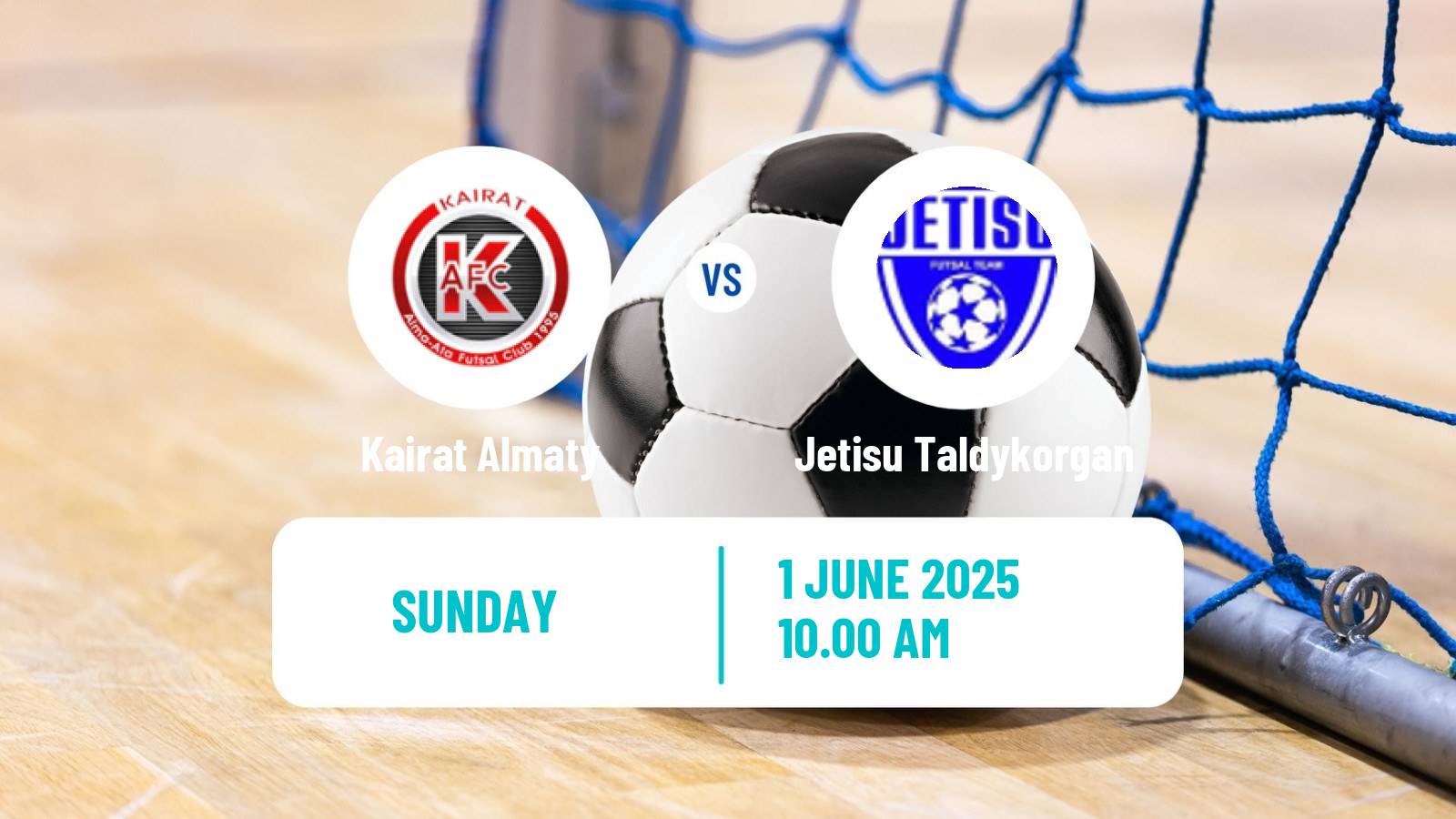 Futsal Kazakh Championship Futsal Kairat Almaty - Jetisu Taldykorgan