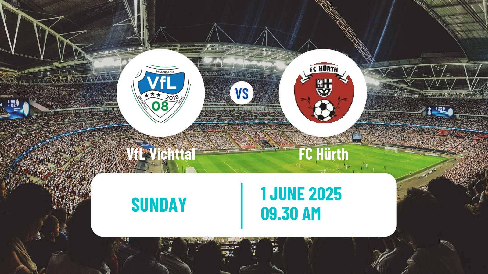Soccer German Oberliga Mittelrhein Vichttal - Hürth