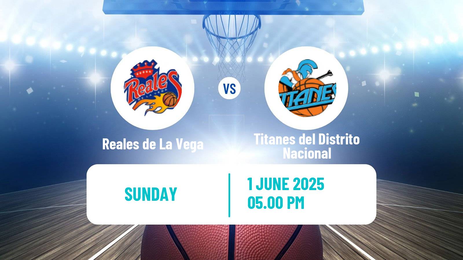Basketball Dominican Republic LNB Basketball Reales de La Vega - Titanes del Distrito Nacional