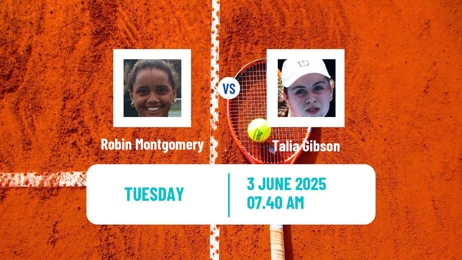Tennis Birmingham Challenger Women Robin Montgomery - Talia Gibson