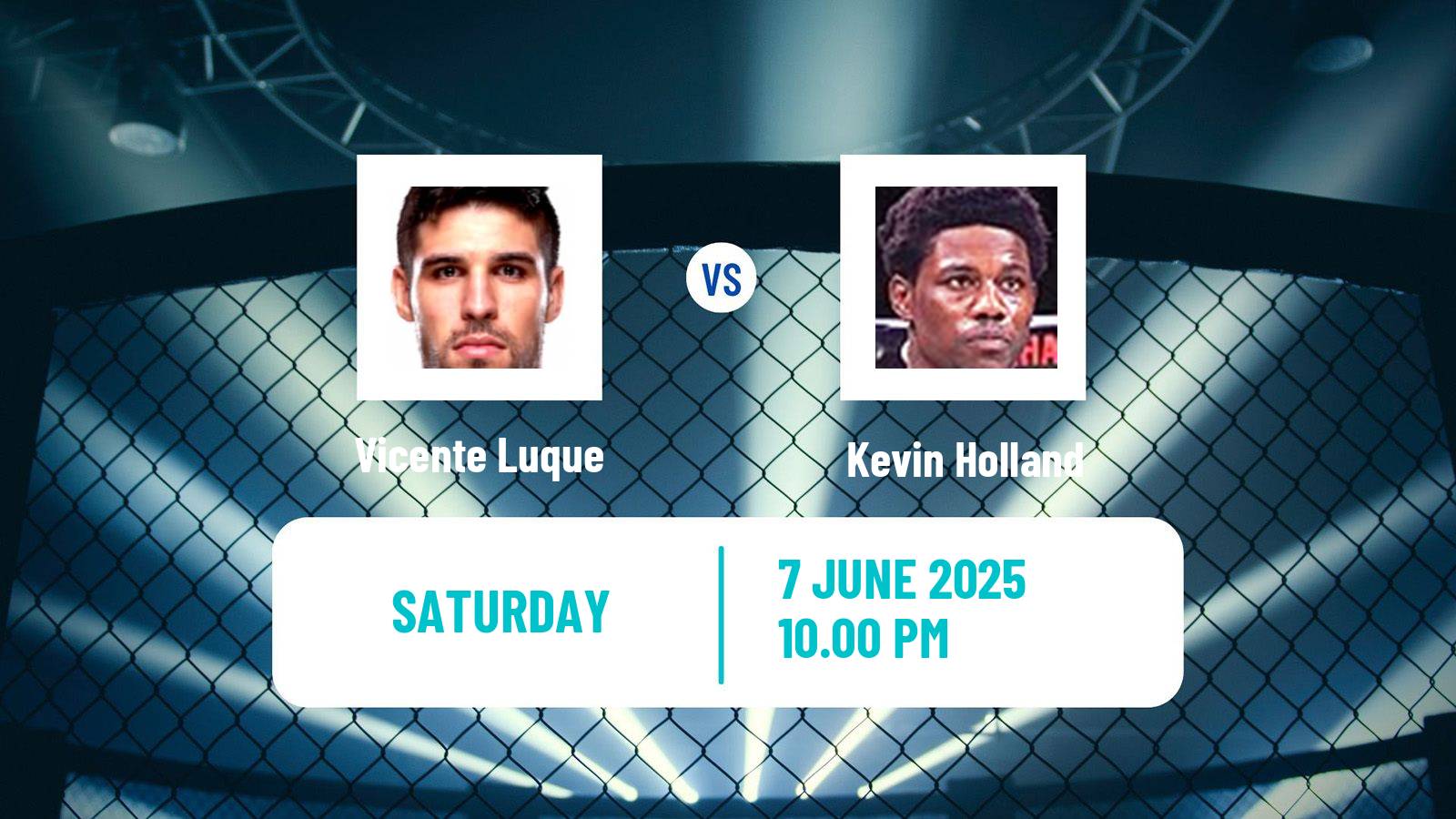 MMA Welterweight UFC Men Vicente Luque - Kevin Holland
