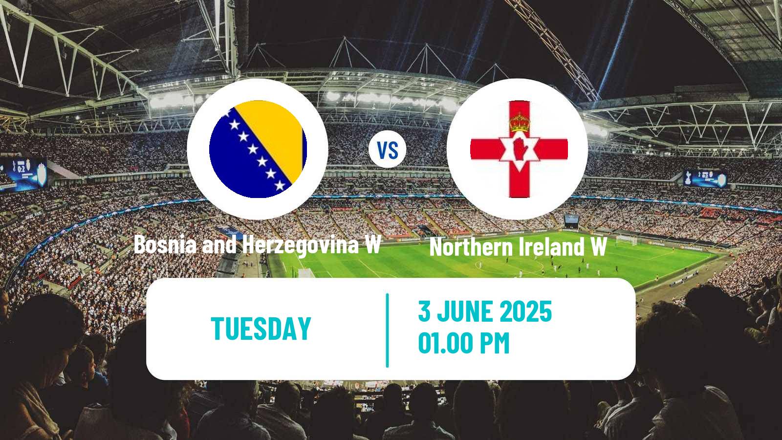 Soccer UEFA Nations League Women Bosnia and Herzegovina W - Northern Ireland W