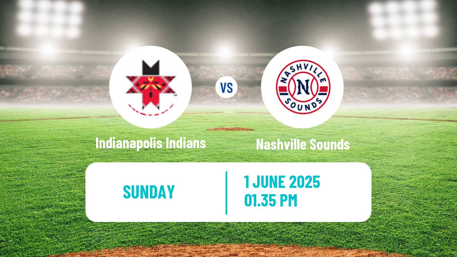 Baseball IL Indianapolis Indians - Nashville Sounds