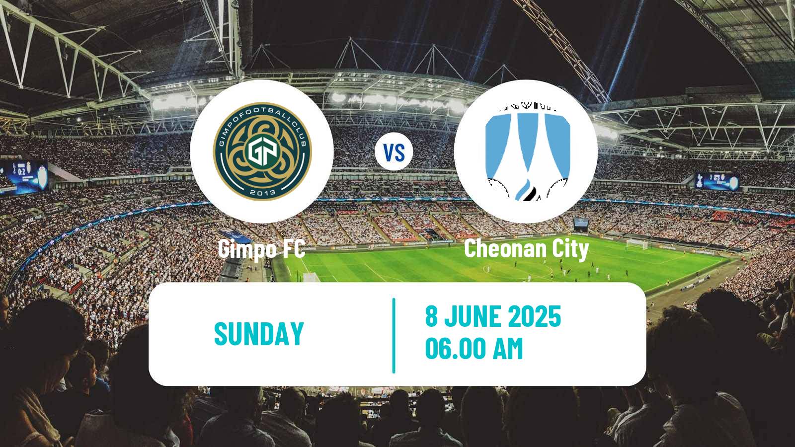 Soccer South Korean K-League 2 Gimpo - Cheonan City