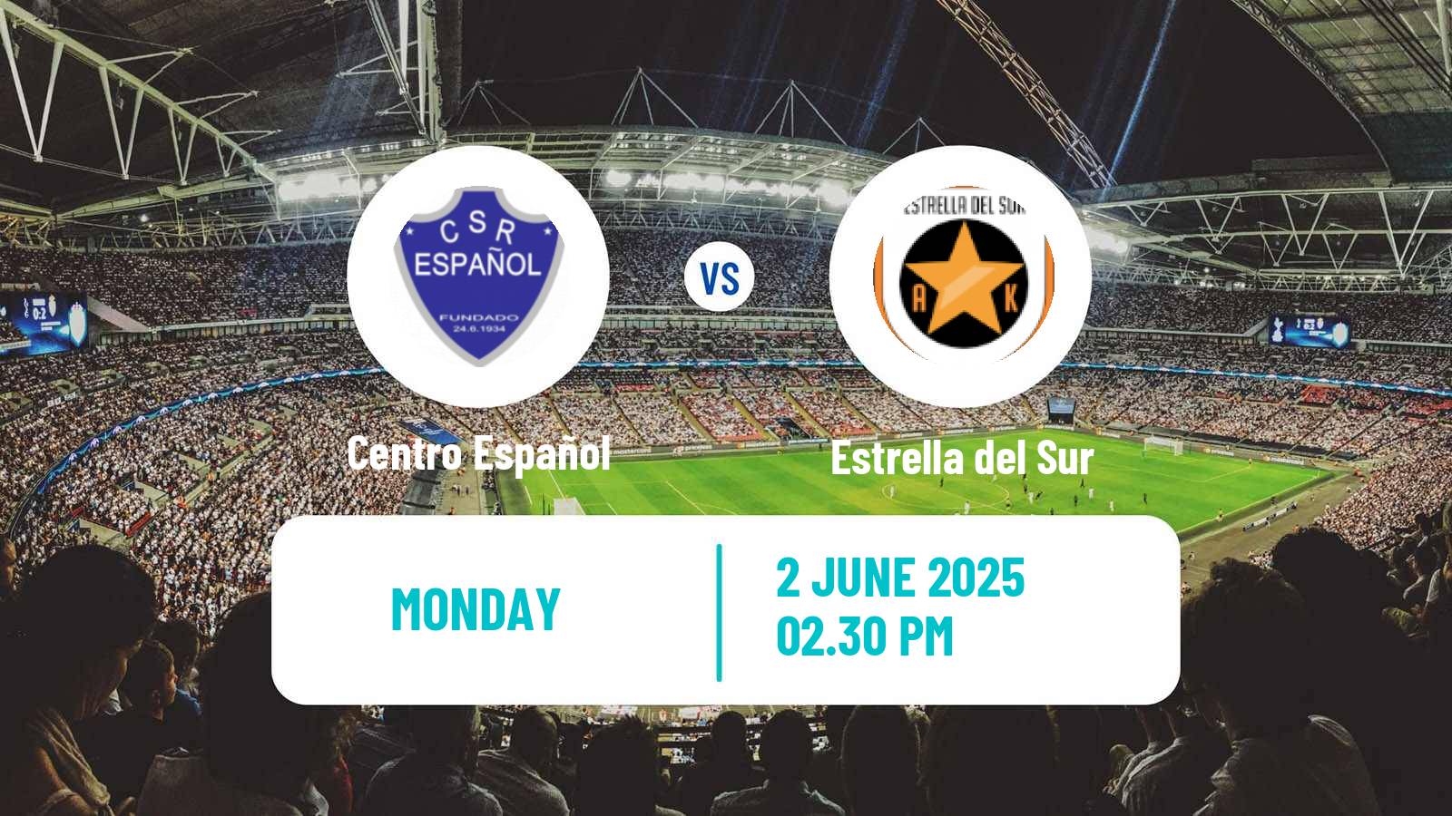 Soccer Argentinian Primera C Centro Español - Estrella del Sur
