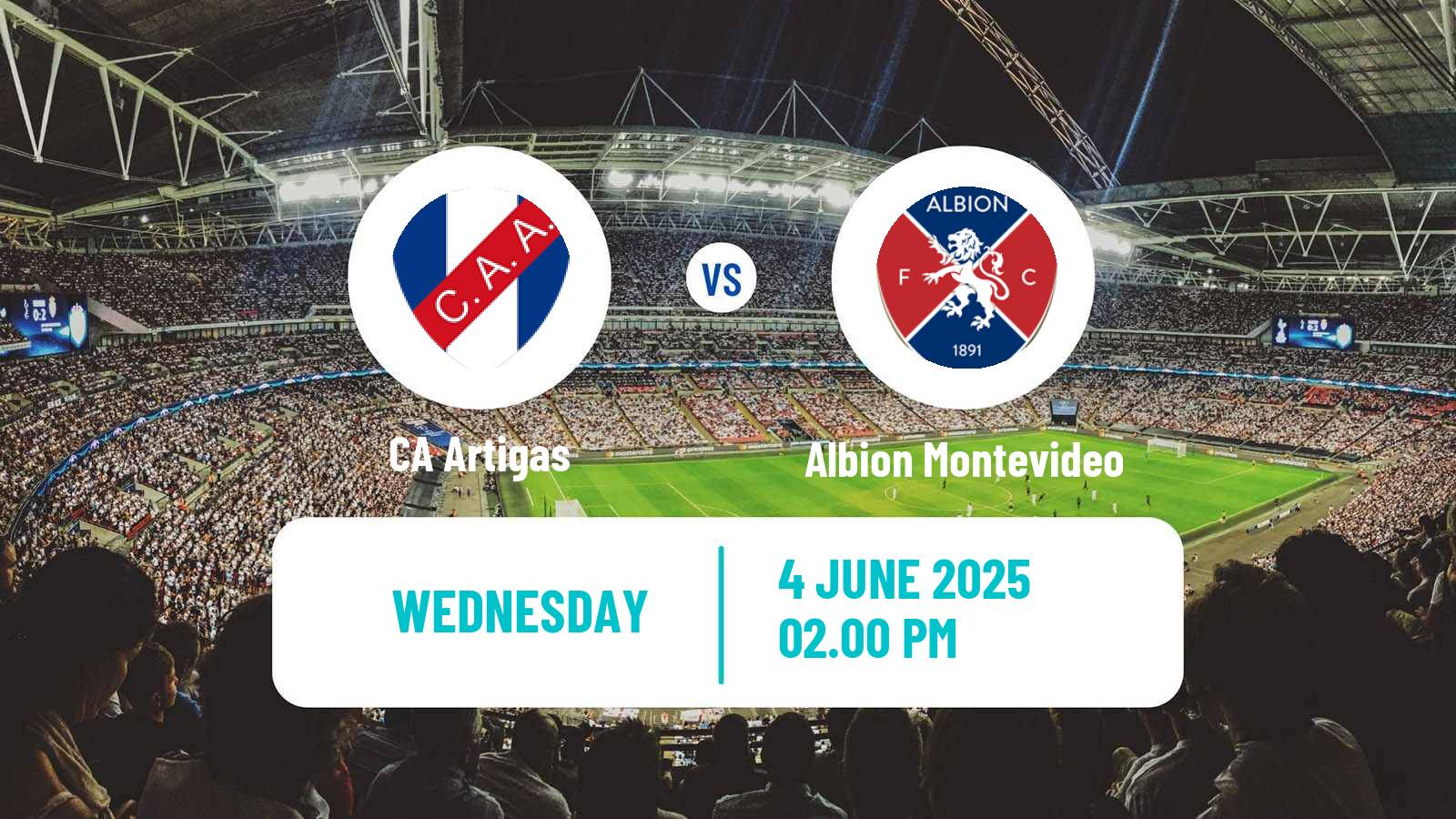 Soccer Uruguayan Segunda Division Artigas - Albion Montevideo