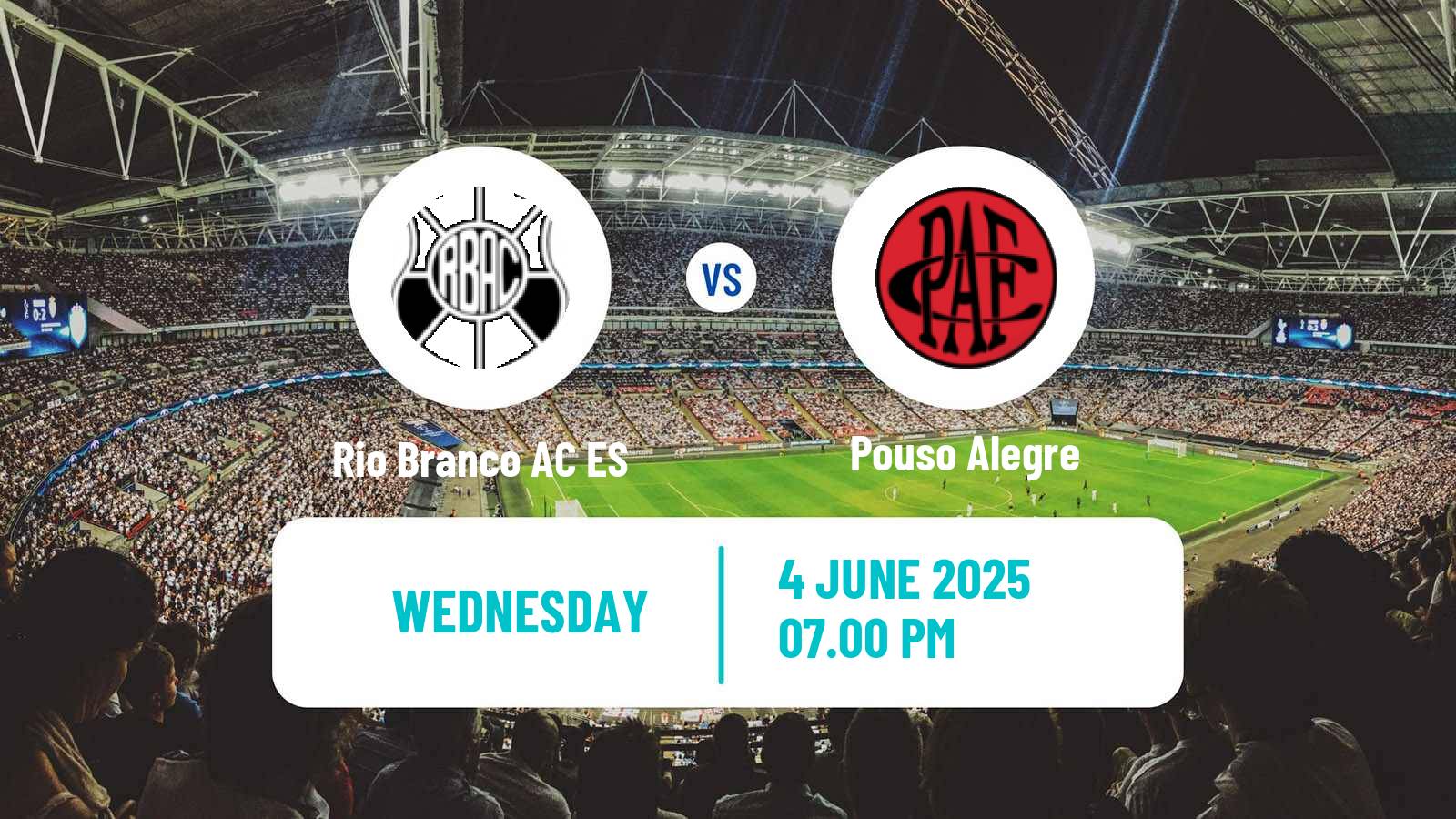 Soccer Brazilian Serie D Rio Branco AC ES - Pouso Alegre