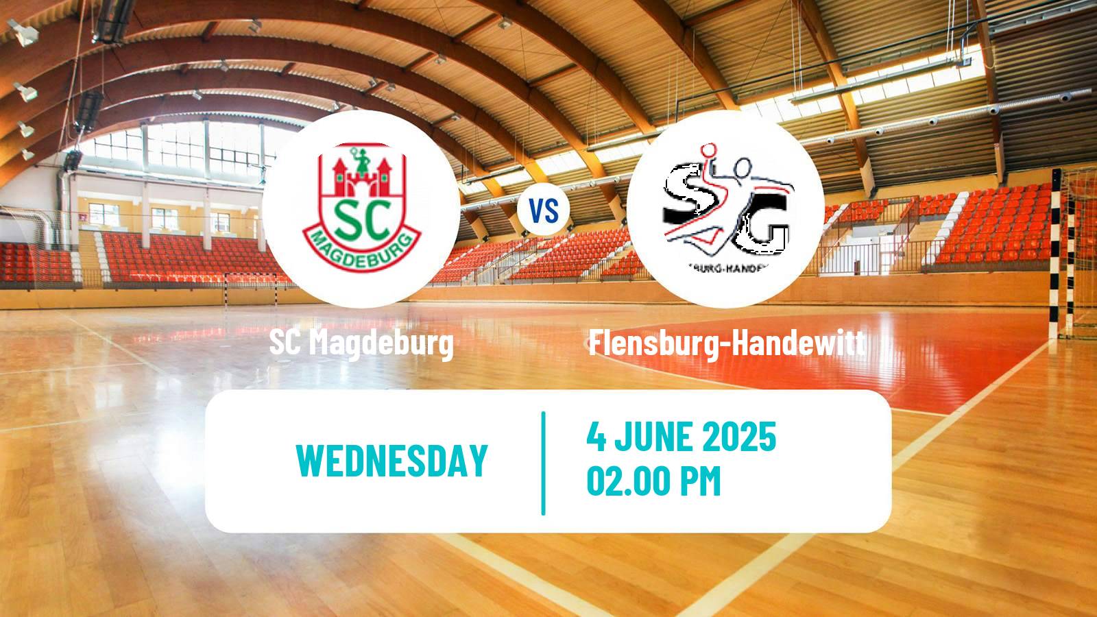 Handball German Bundesliga Handball Magdeburg - Flensburg-Handewitt