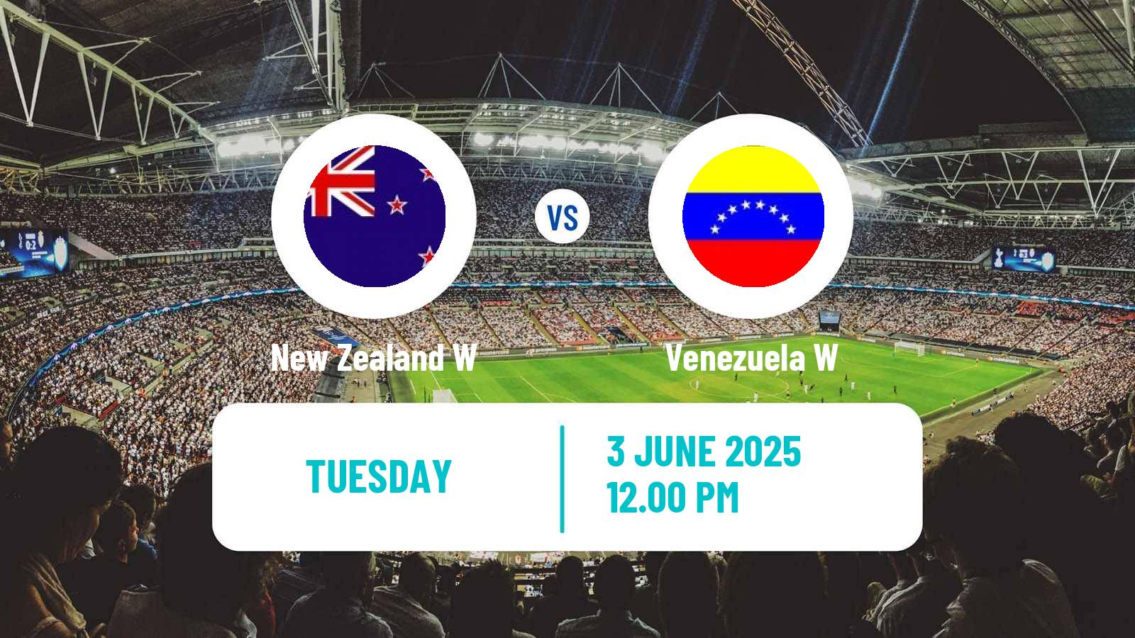 Football Friendly International Women New Zealand W - Venezuela W
