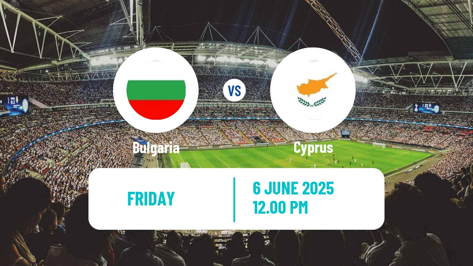 Soccer Friendly Bulgaria - Cyprus