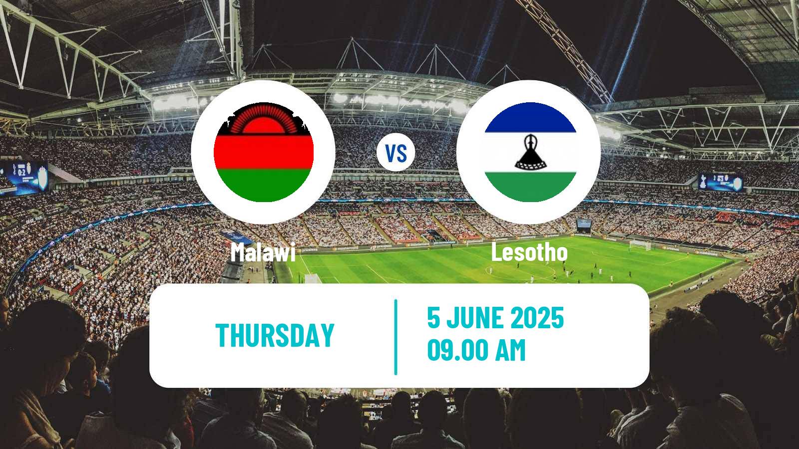 Soccer COSAFA Cup Malawi - Lesotho