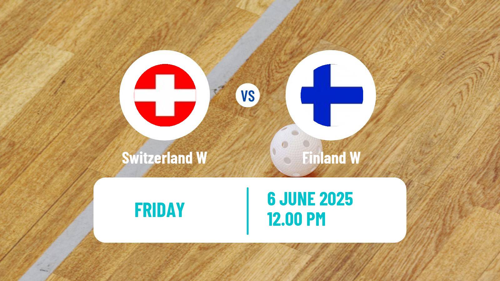 Floorball Euro Floorball Tour Women Finland Switzerland W - Finland W