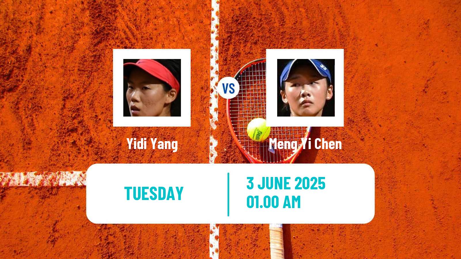 Tennis ITF W15 Maanshan 6 Women Yidi Yang - Meng Yi Chen