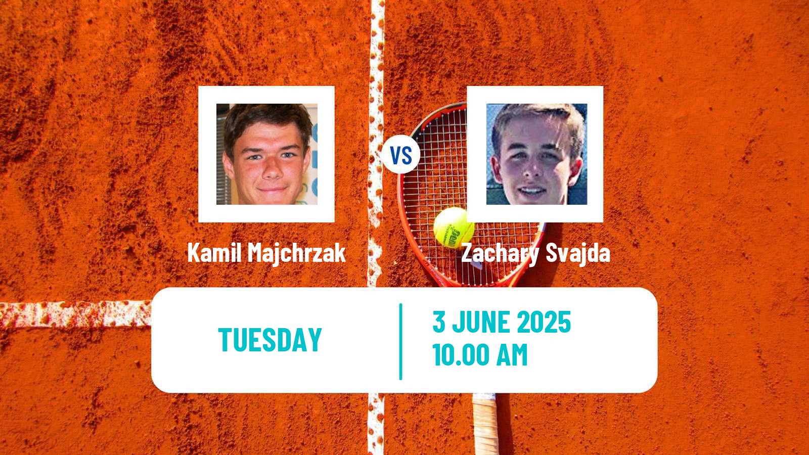 Tennis Birmingham Challenger Men Kamil Majchrzak - Zachary Svajda