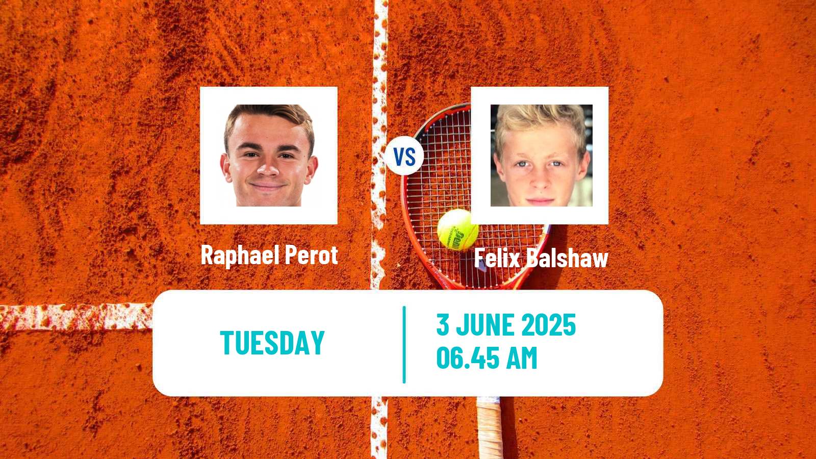 Tennis ITF M25 Grasse Men Raphael Perot - Felix Balshaw