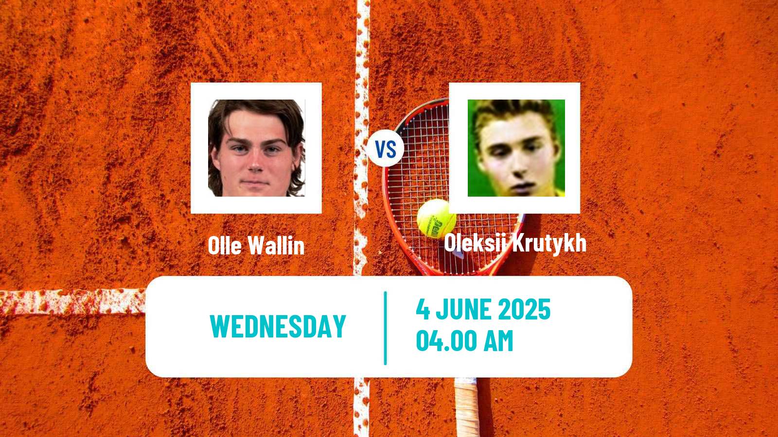 Tennis ITF M25 Belgrade Men Olle Wallin - Oleksii Krutykh