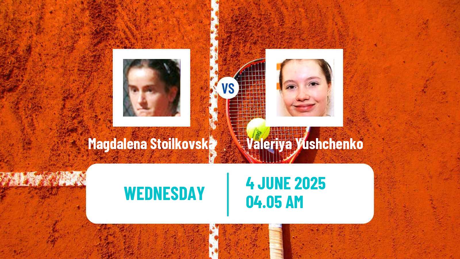 Tennis ITF W15 Kursumlijska Banja 5 Women Magdalena Stoilkovska - Valeriya Yushchenko