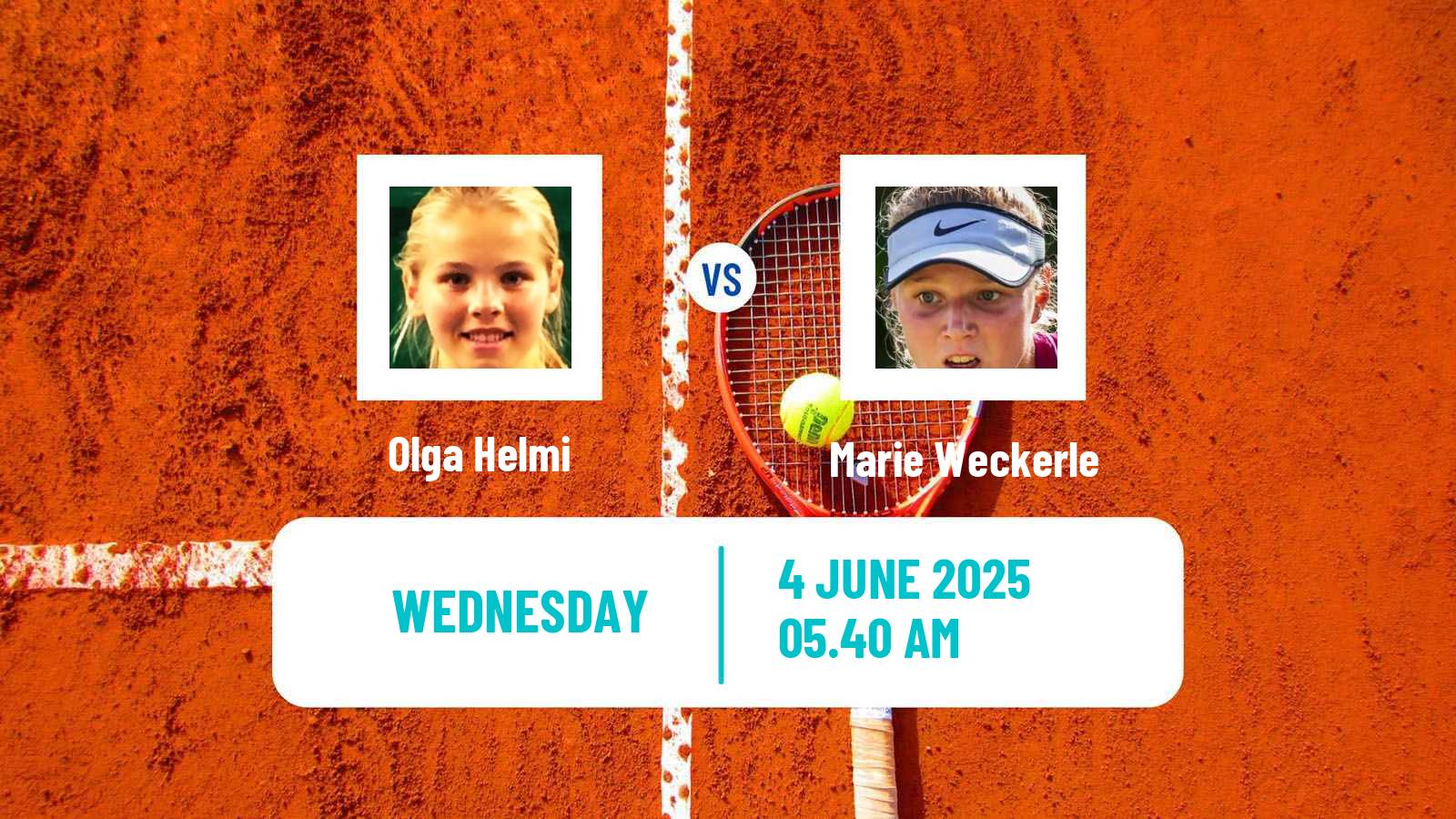 Tennis ITF W50 Montemor O Novo Women Olga Helmi - Marie Weckerle