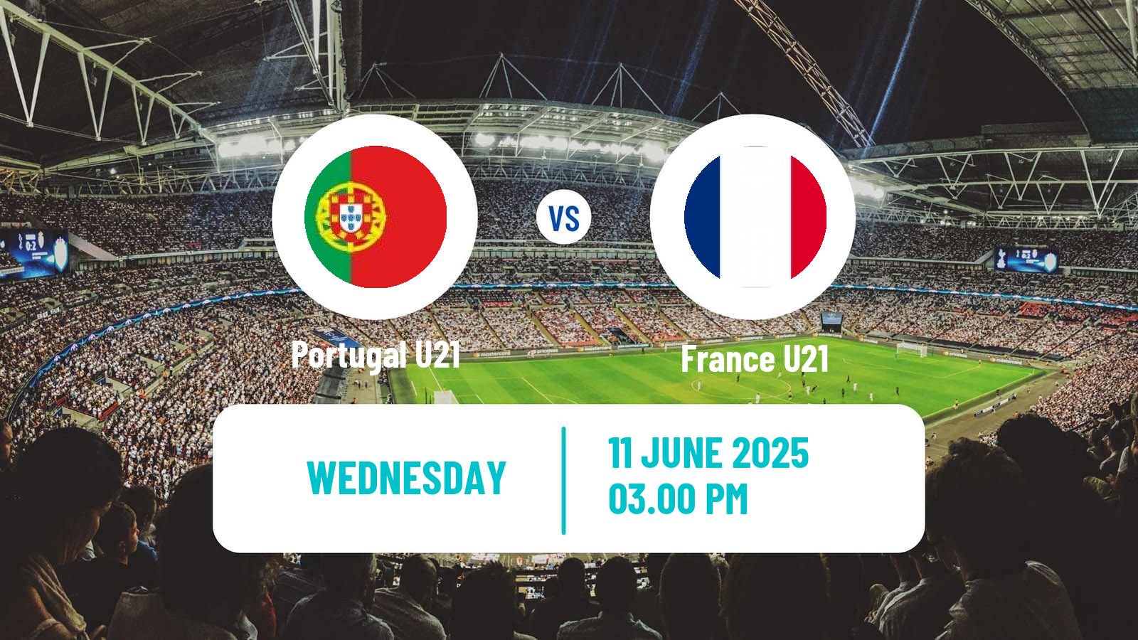Soccer UEFA Euro U21 Portugal U21 - France U21