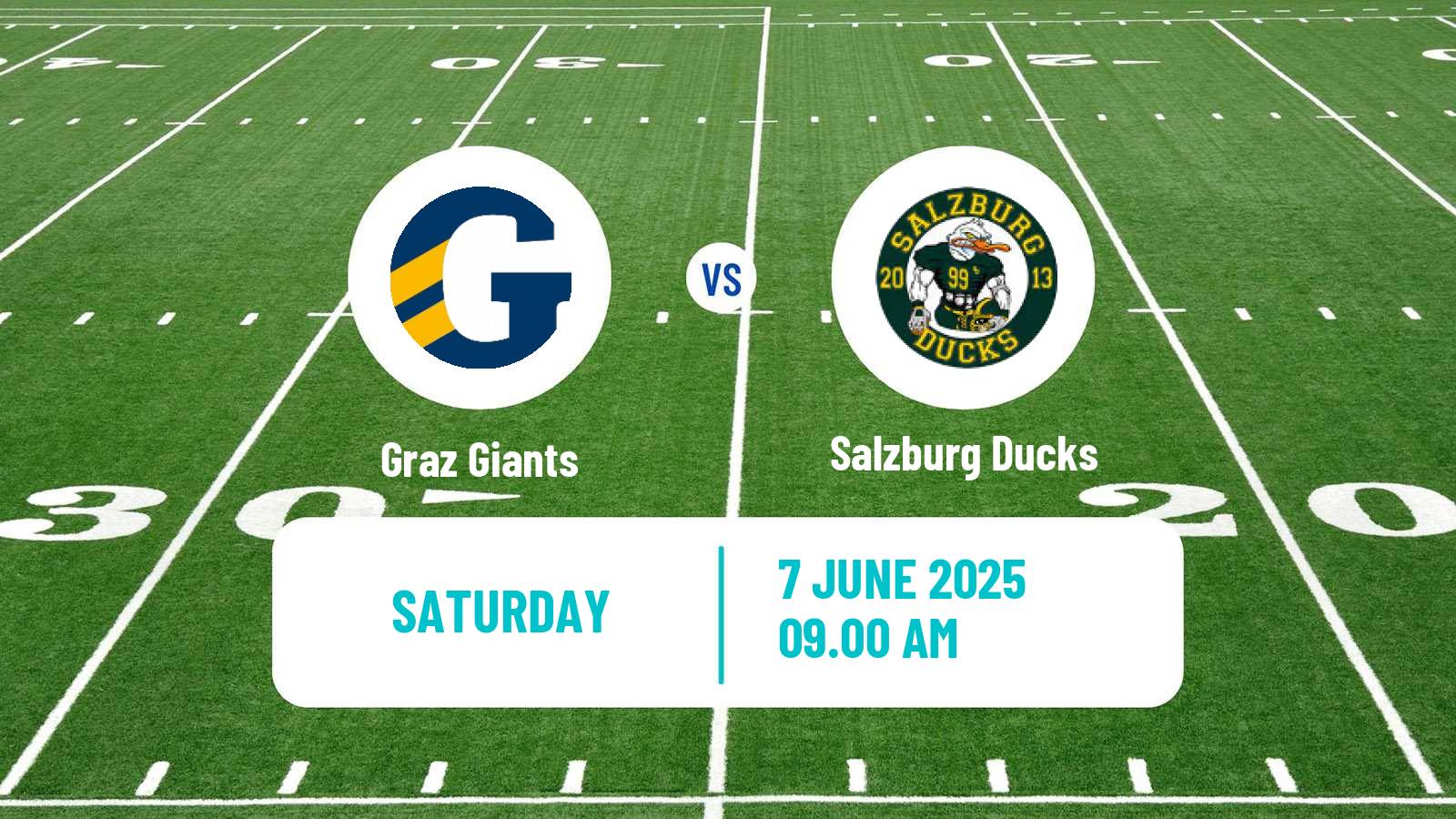 American football Austrian Football League Graz Giants - Salzburg Ducks