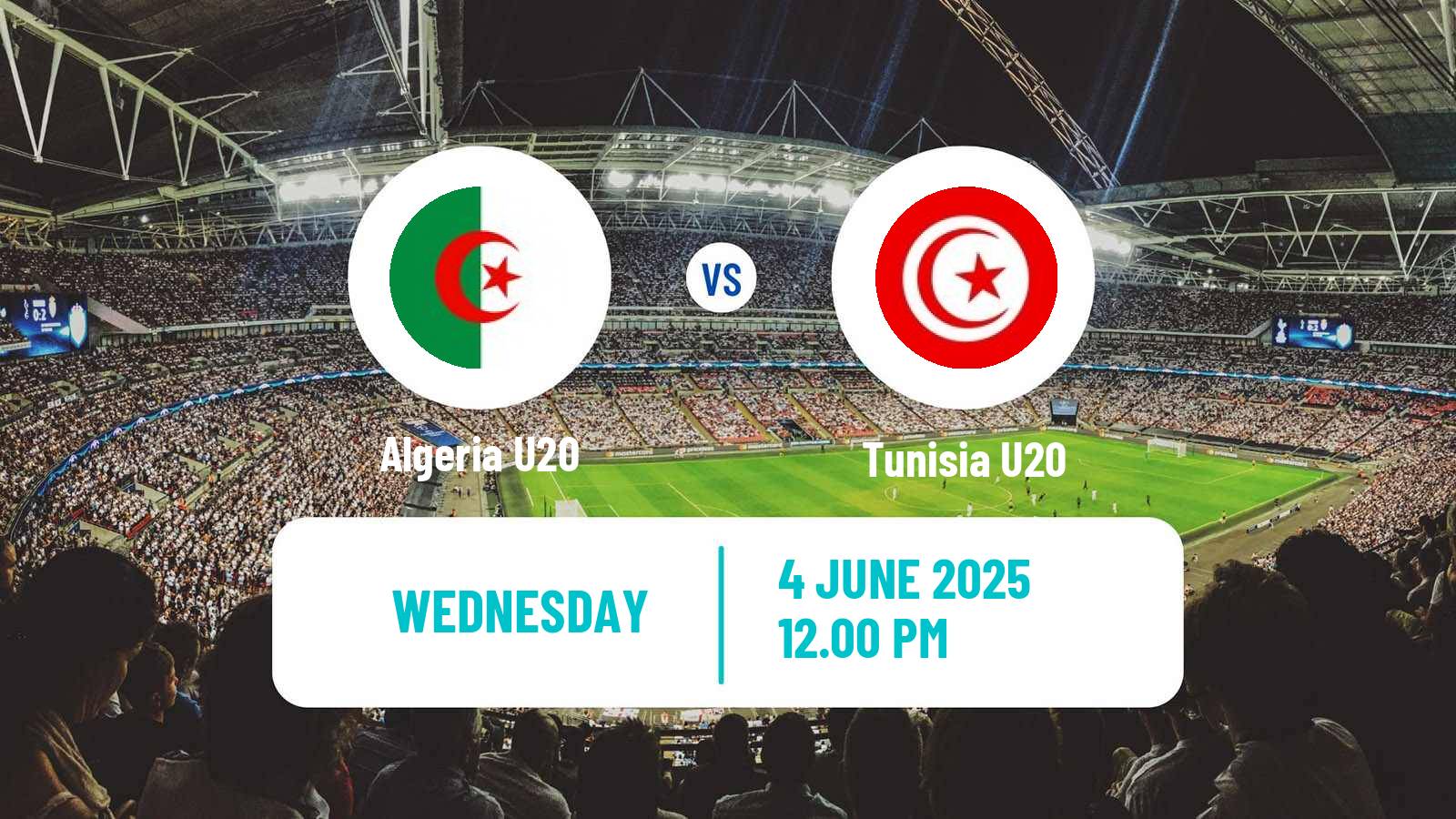 Soccer Friendly Algeria U20 - Tunisia U20