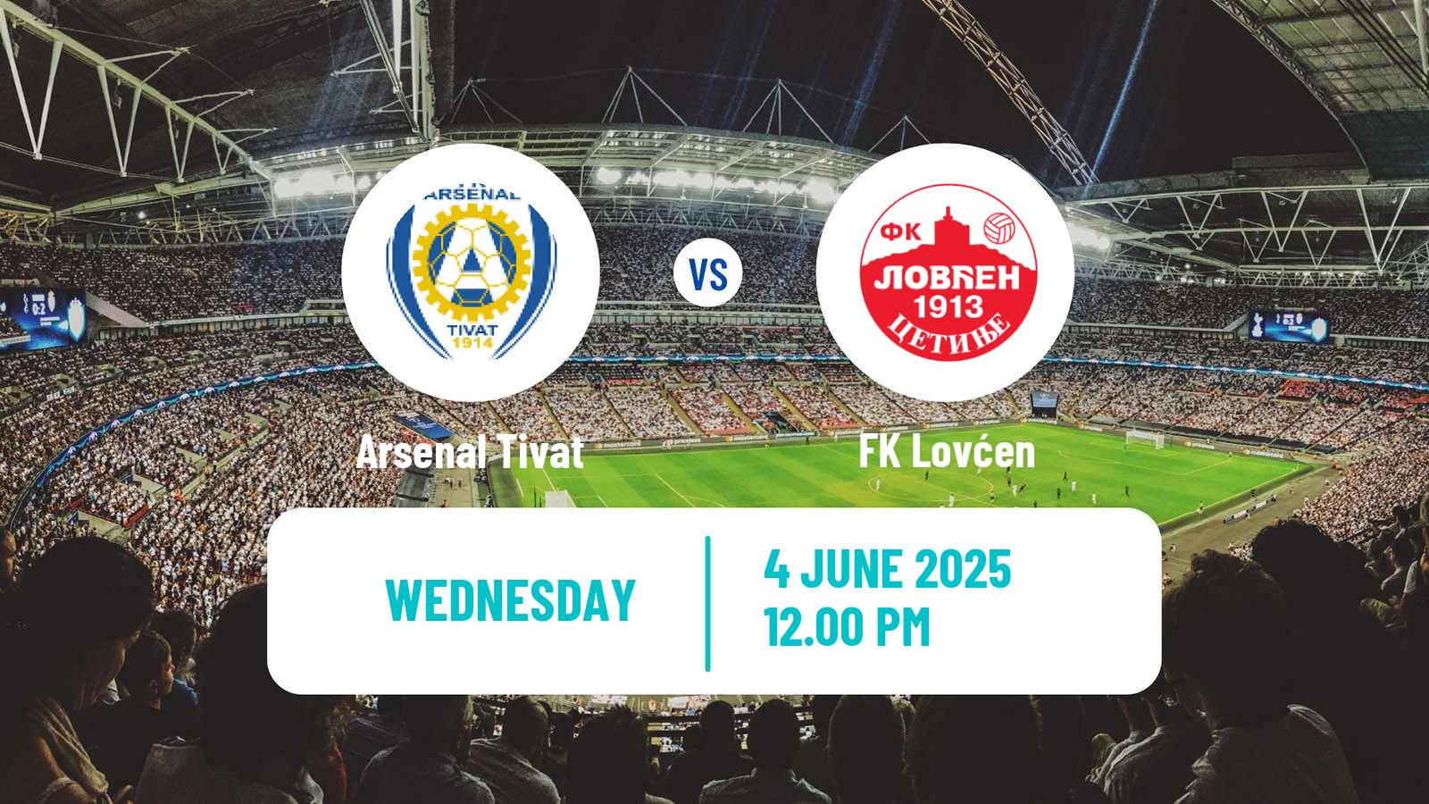 Soccer Montenegrin First League Arsenal Tivat - Lovćen