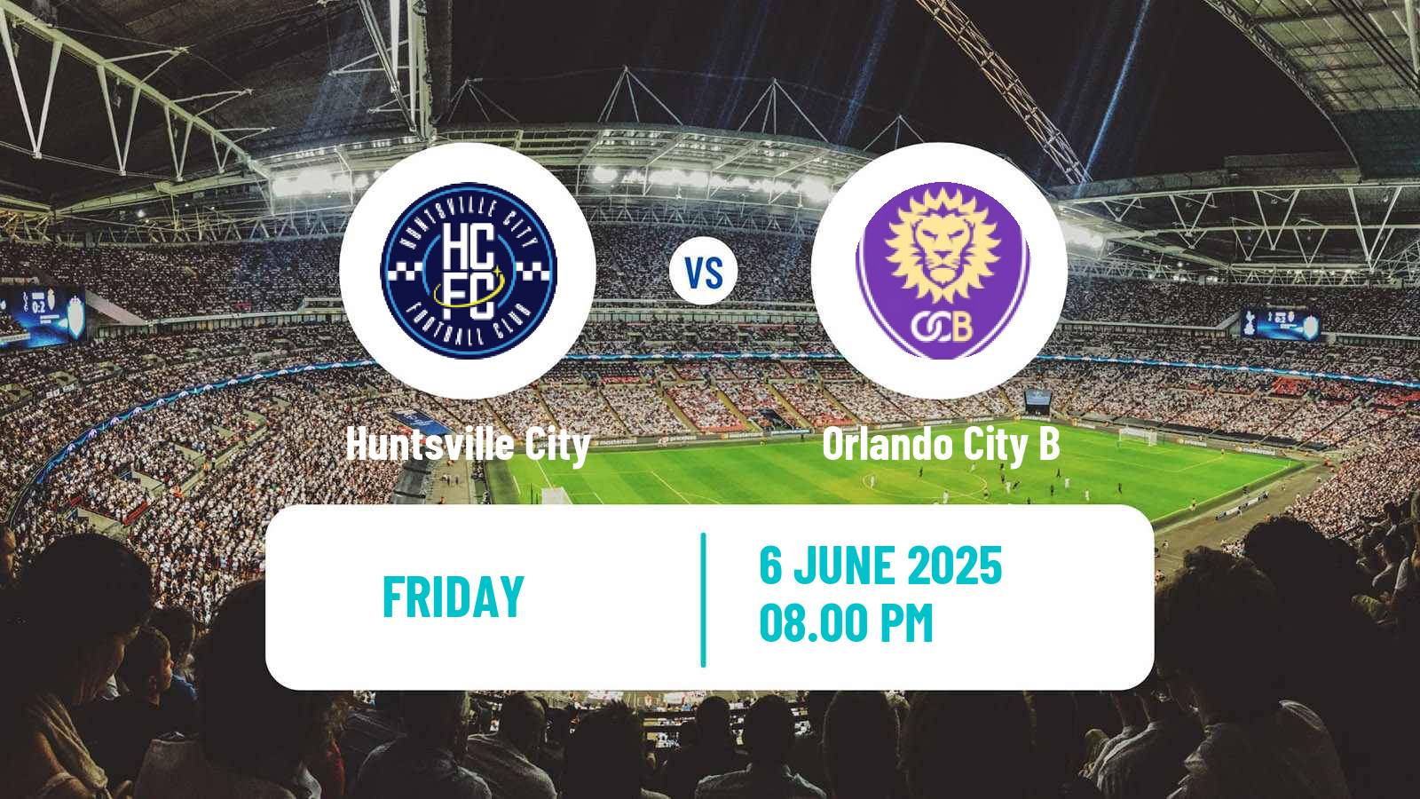 Soccer MLS Next Pro Huntsville City - Orlando City B