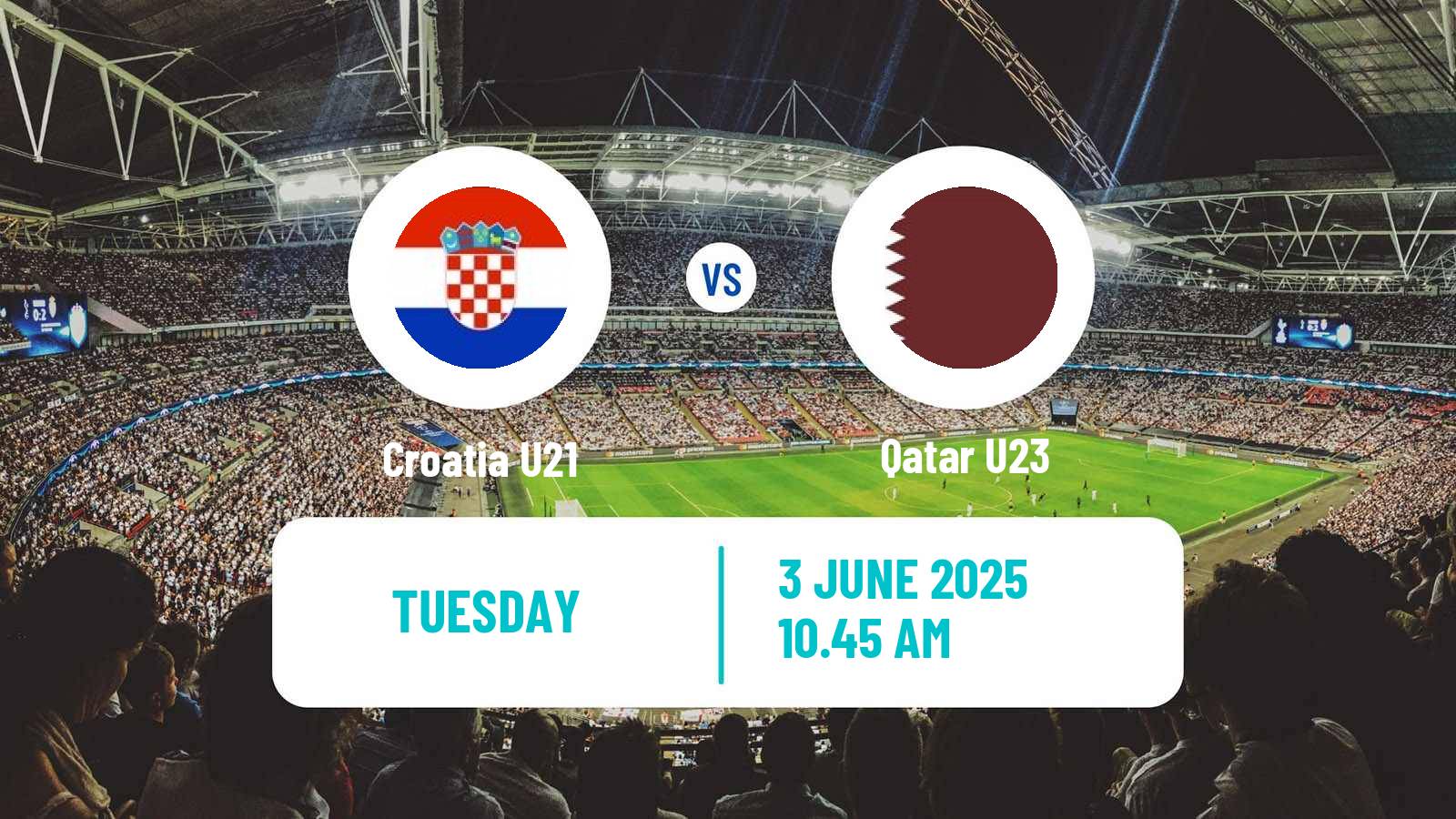 Soccer Friendly Croatia U21 - Qatar U23