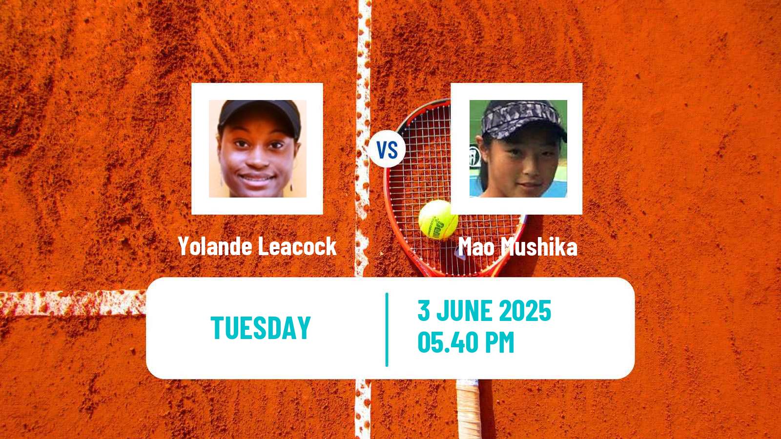 Tennis ITF W15 San Diego Ca 2 Women Yolande Leacock - Mao Mushika