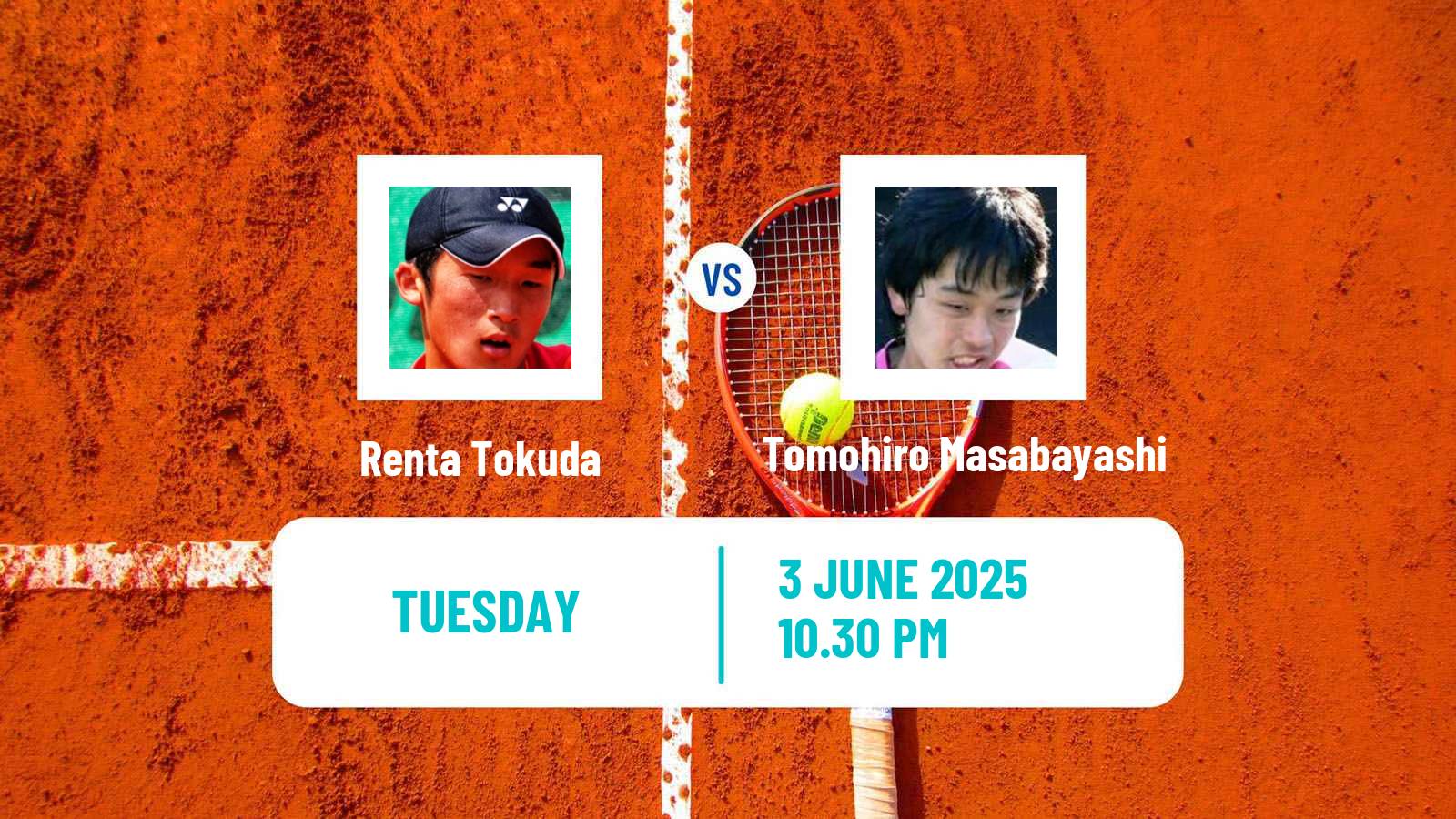 Tennis ITF M25 Changwon Men Renta Tokuda - Tomohiro Masabayashi