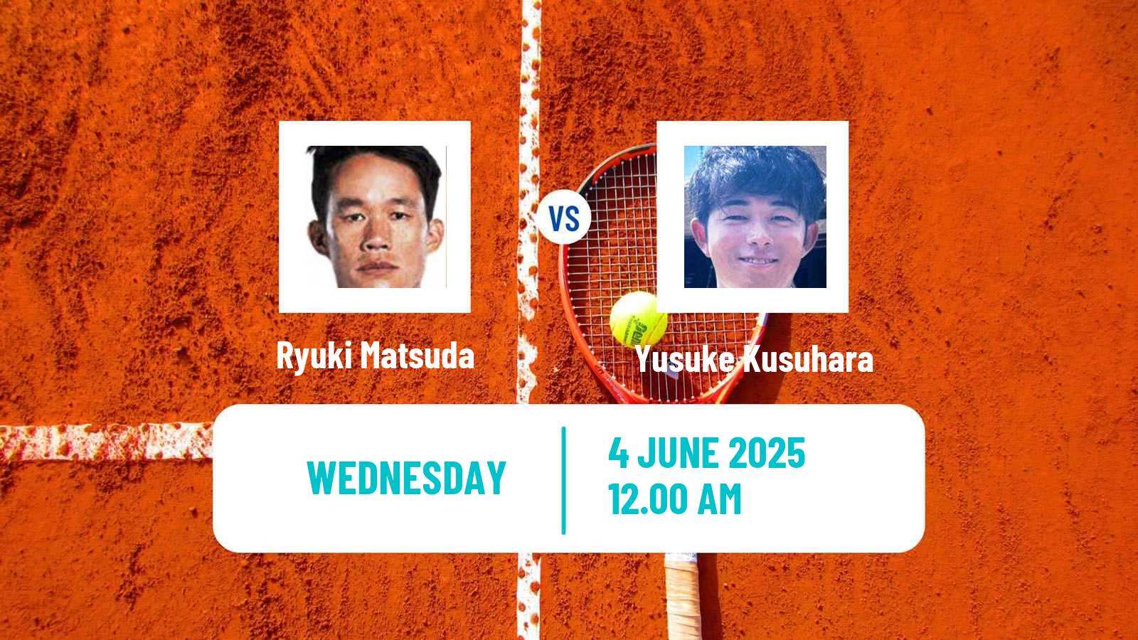 Tennis ITF M25 Changwon Men Ryuki Matsuda - Yusuke Kusuhara