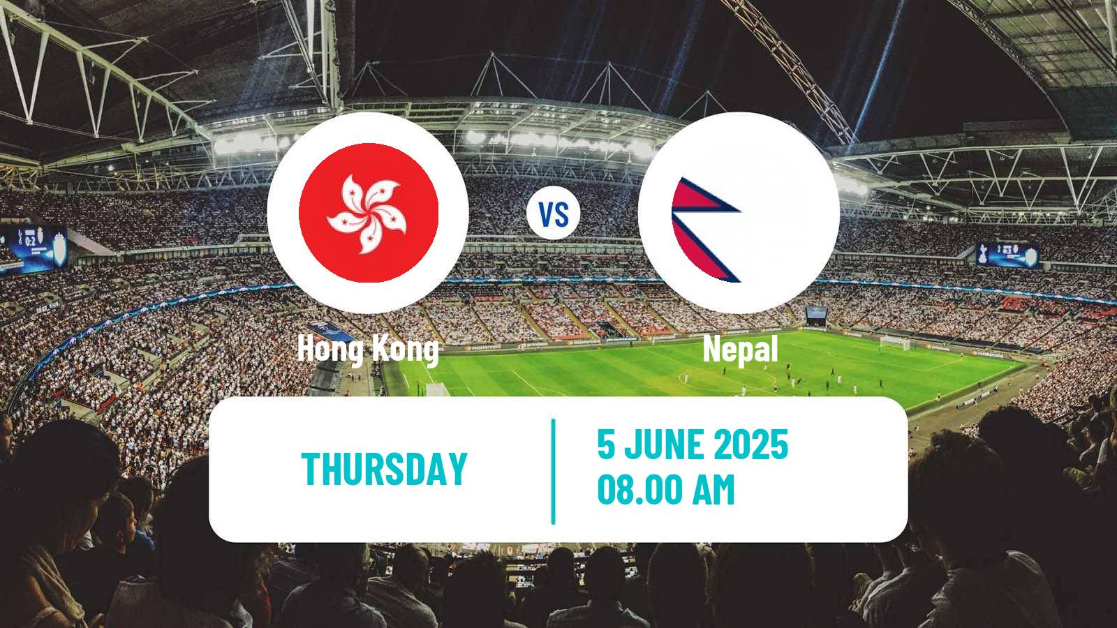 Soccer Friendly Hong Kong - Nepal