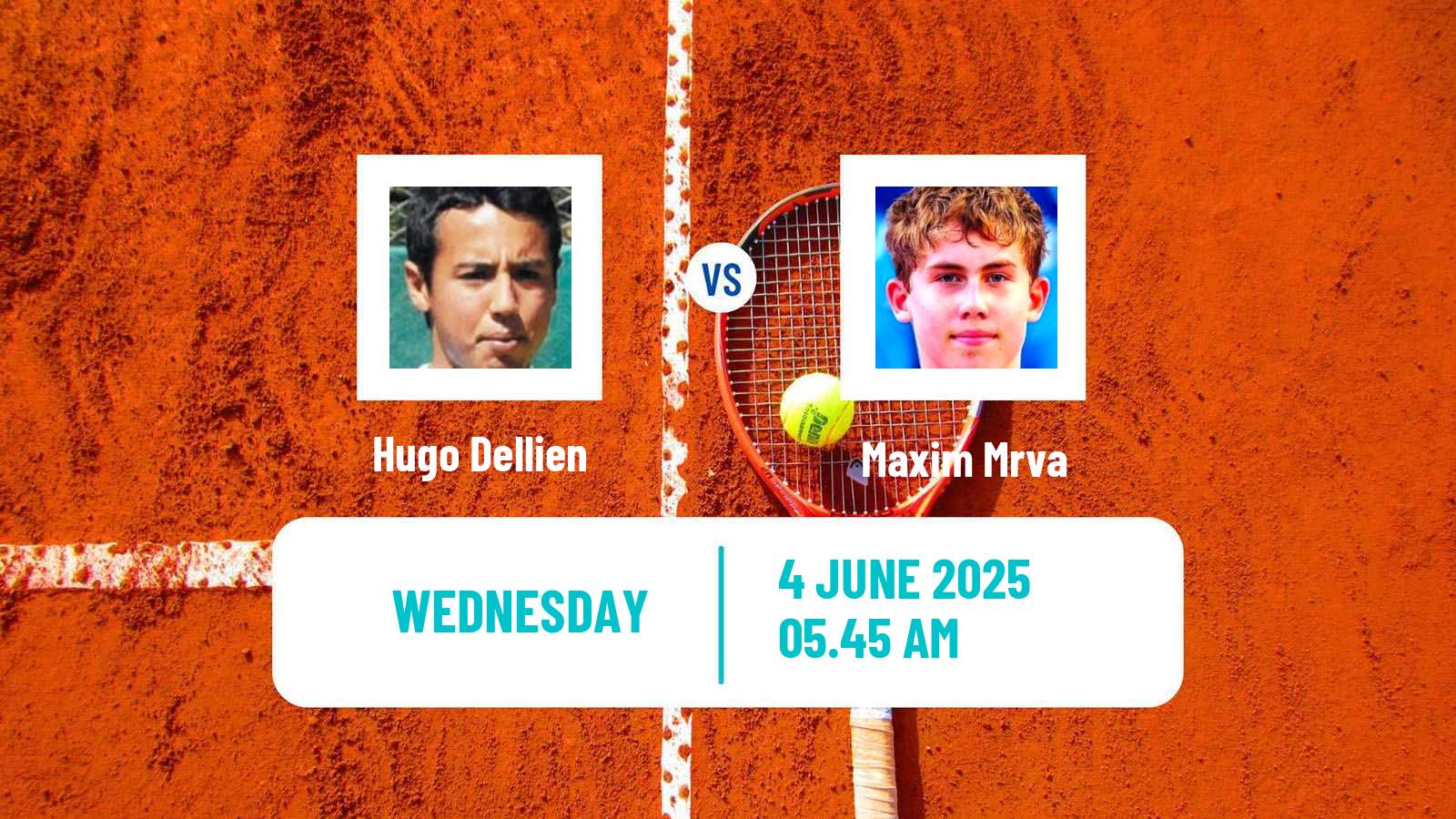 Tennis Prostejov Challenger Men Hugo Dellien - Maxim Mrva