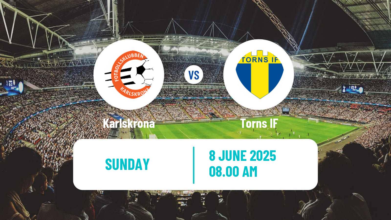 Soccer Swedish Division 2 - Södra Götaland Karlskrona - Torn