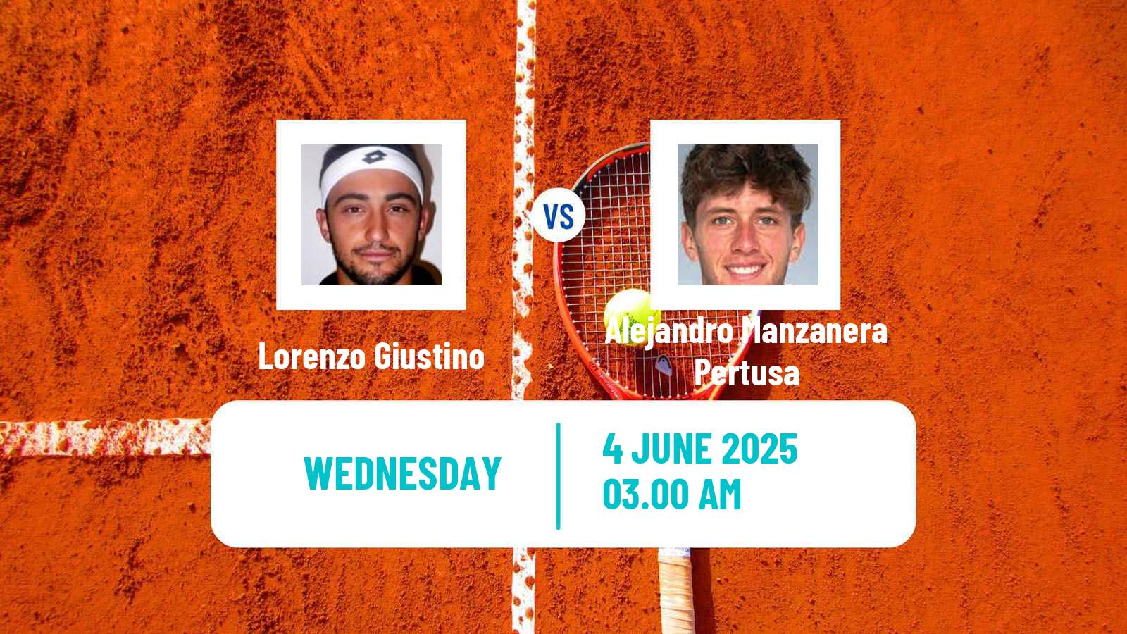 Tennis ITF M25 Cordoba Men Lorenzo Giustino - Alejandro Manzanera Pertusa