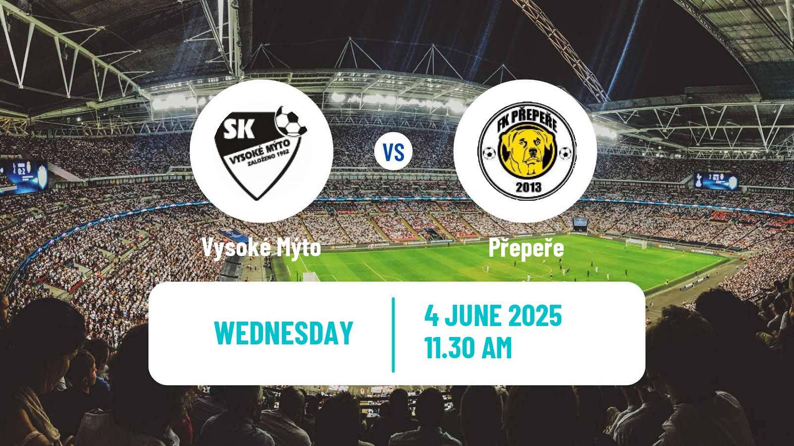 Soccer Czech Division C Vysoké Mýto - Přepeře