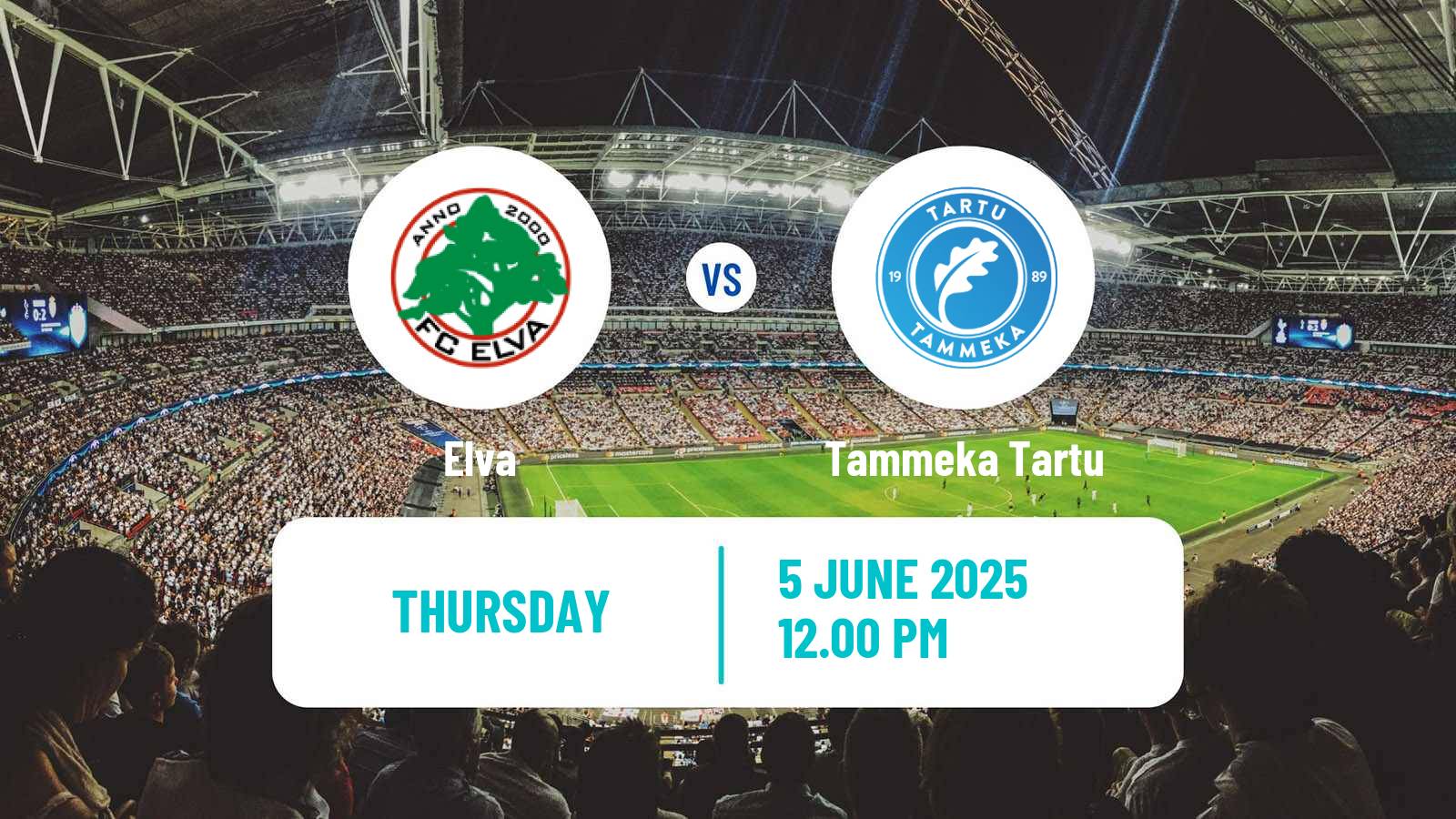 Soccer Estonian Meistriliiga Women Elva - Tammeka Tartu