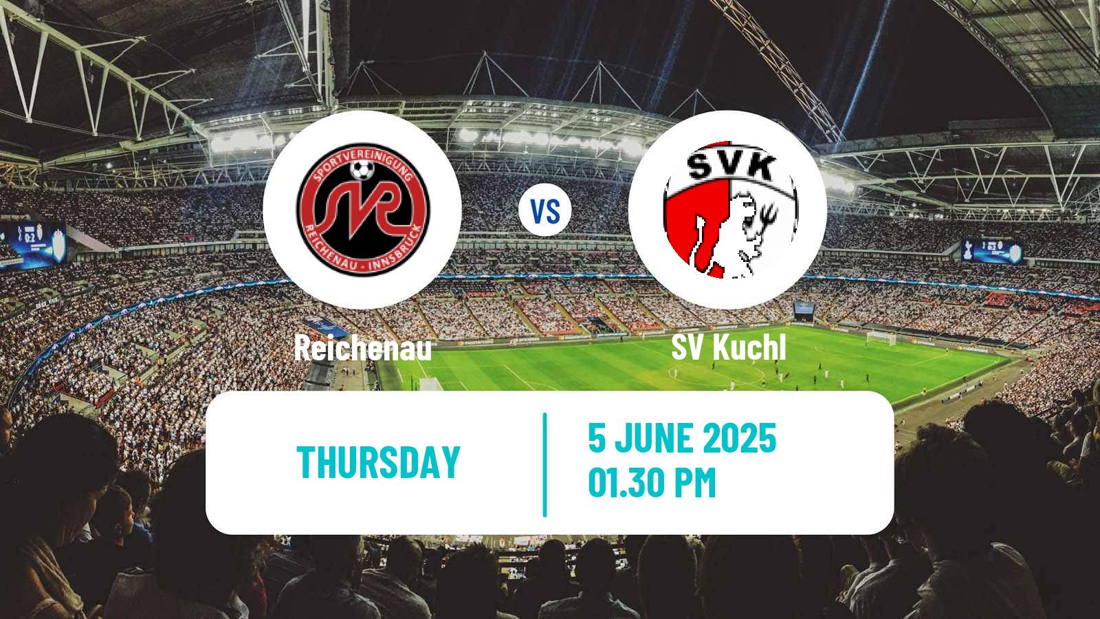 Soccer Austrian Regionalliga West Reichenau - Kuchl