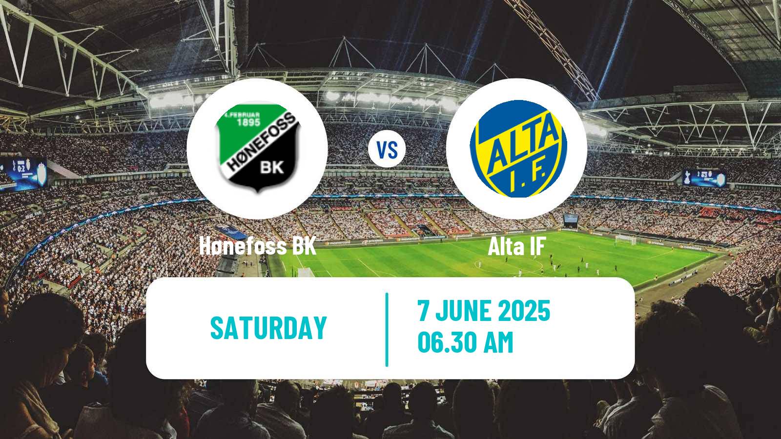 Soccer Norwegian Division 2 - Group 2 Hønefoss - Alta