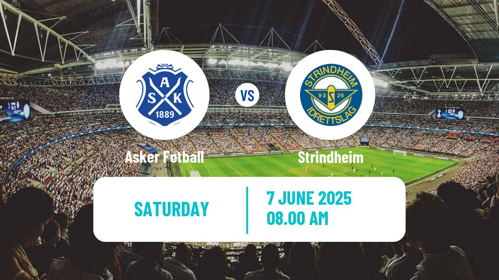 Soccer Norwegian Division 2 - Group 2 Asker Fotball - Strindheim