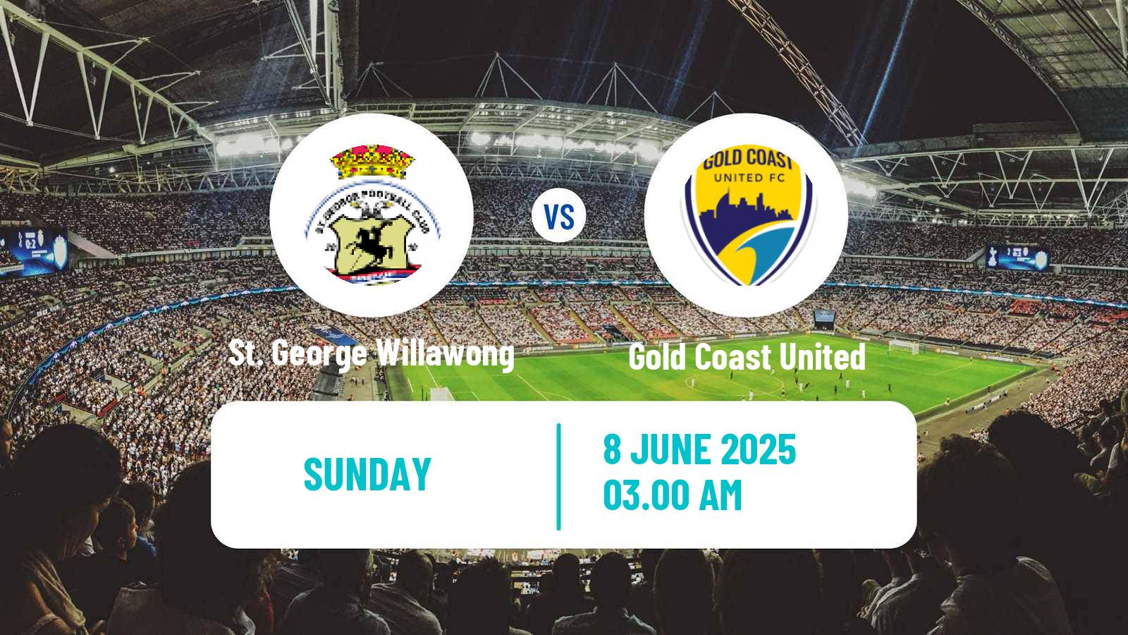 Soccer Australian NPL Queensland St. George Willawong - Gold Coast United