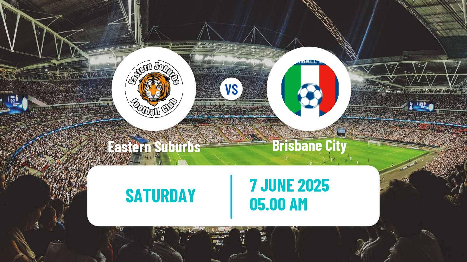 Soccer Australian NPL Queensland Eastern Suburbs - Brisbane City
