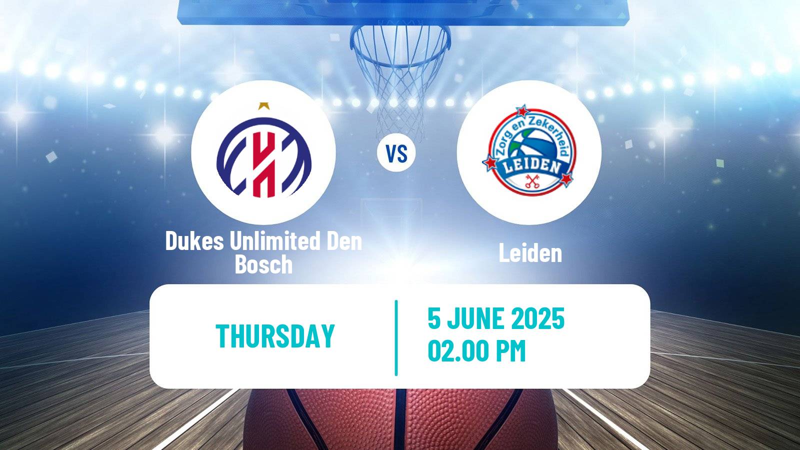 Basketball Dutch DBL Dukes Unlimited Den Bosch - Leiden